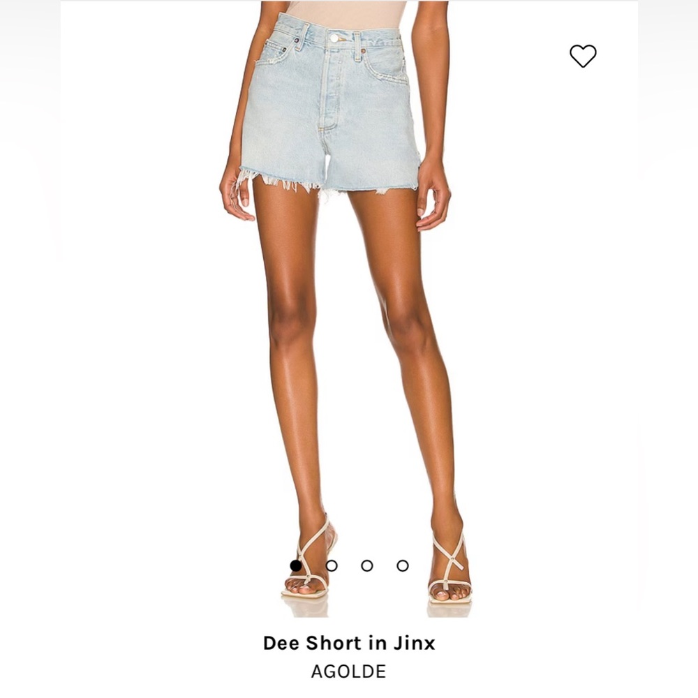 Agolde Dee Short in Jinx